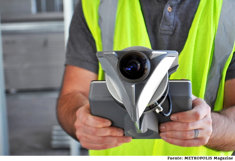Dispositivo de captura de datos para crear modelos de realidad virtual en edificación